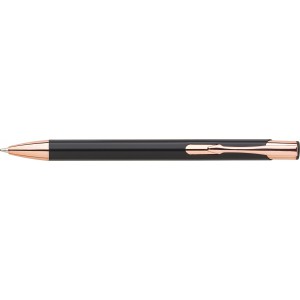 Aluminium ballpen Alexander, black