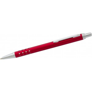 Aluminium ballpen Lilia, red