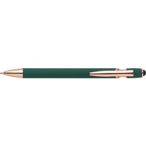 Aluminium ballpen Anthony, green