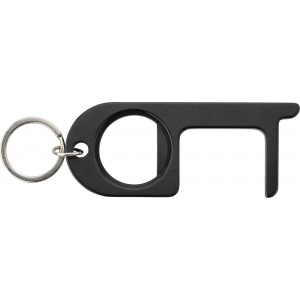 Aluminium door opener Jada, black