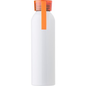 Aluminium bottle (650 ml) Shaunie, orange