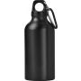 Aluminium water bottle (400ml), black
