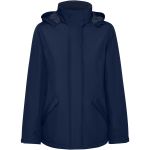 America women's padded parka jacket, Navy Blue (R50731R)