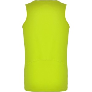 Andre kids sports vest, Fluor Yellow (T-shirt, mixed fiber, synthetic)