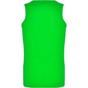 Andre men's sports vest, Lime (T-shirt, mixed fiber, synthetic)