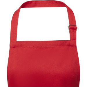 Andrea 240 g/m2 apron with adjustable neck strap, Red (Apron)