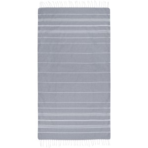 Anna 150 g/m2 hammam cotton towel 100x180 cm, Grey (Towels)