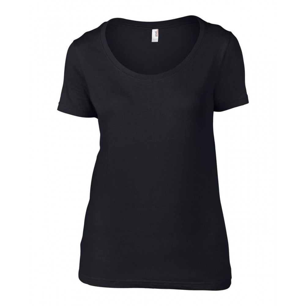 Anvil Womens Featherweight Scoop T-Shirt