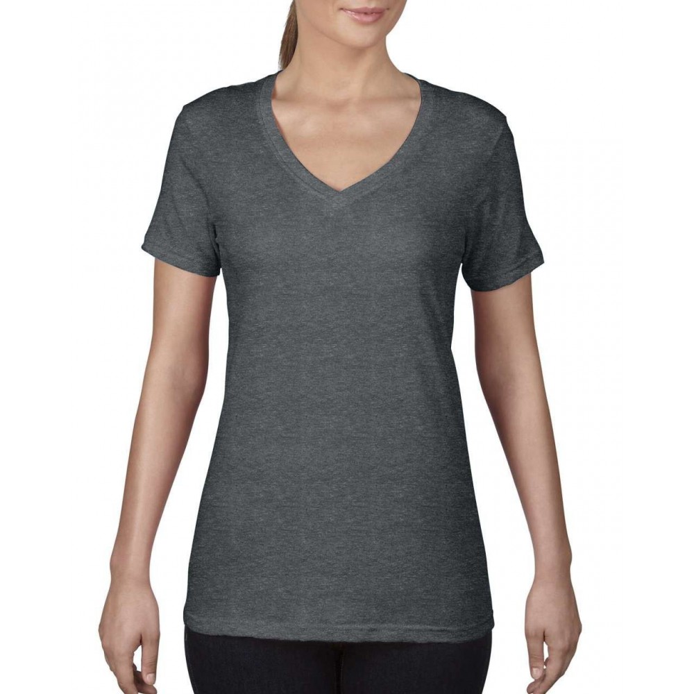 women's v neck tee