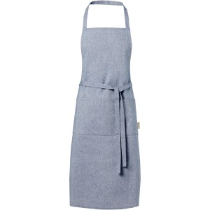 Pheebs 200 g/m2 recycled cotton apron, Heather blue (Apron)