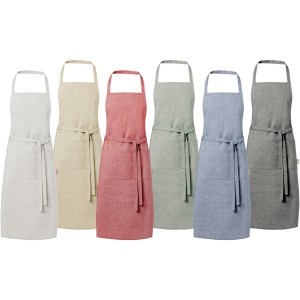 Pheebs 200 g/m2 recycled cotton apron, Heather red (Apron)