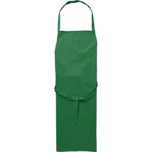 Polyester (200 gr/m2) apron Mindy, green (Apron)