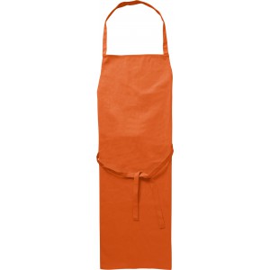 Polyester (200 gr/m2) apron Mindy, orange (Apron)