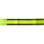 Arm band with reflective stripes, yellow (8288-06CD)