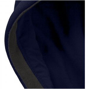 Arora hooded full zip ladies sweater, Navy (Pullovers)