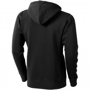 Arora hooded full zip sweater, Anthracite (Pullovers)