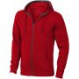 Arora hooded full zip sweater, Red