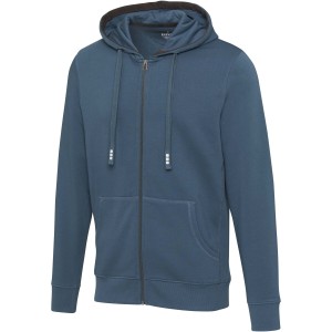 Arora men's full zip hoodie, Hale Blue