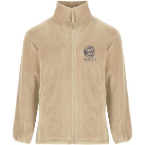 Artic men's full zip fleece jacket, Sand (Polar pullovers)