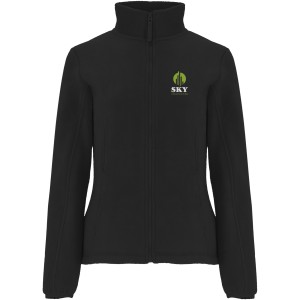 Artic women's full zip fleece jacket, Solid black (Polar pullovers)