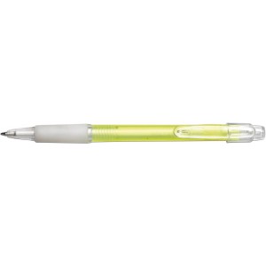 AS ballpen Zaria, yellow (Plastic pen)