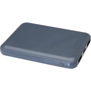 Asama 5000 mAh Type-C recycled plastic power bank, hale blue