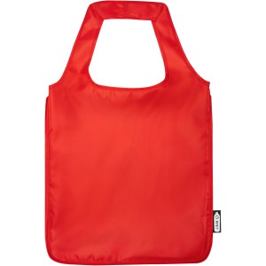 Ash RPET large tote bag, Red (Shopping bags)