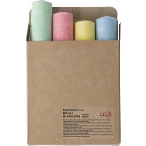 Cardboard box with chalk Orville, brown