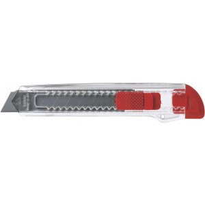 Metal hobby knife Khia, red