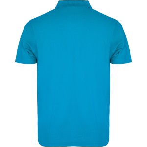 Austral short sleeve unisex polo, Turquois (Polo shirt, 90-100% cotton)