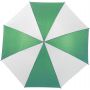 Automatic umbrella, green/white