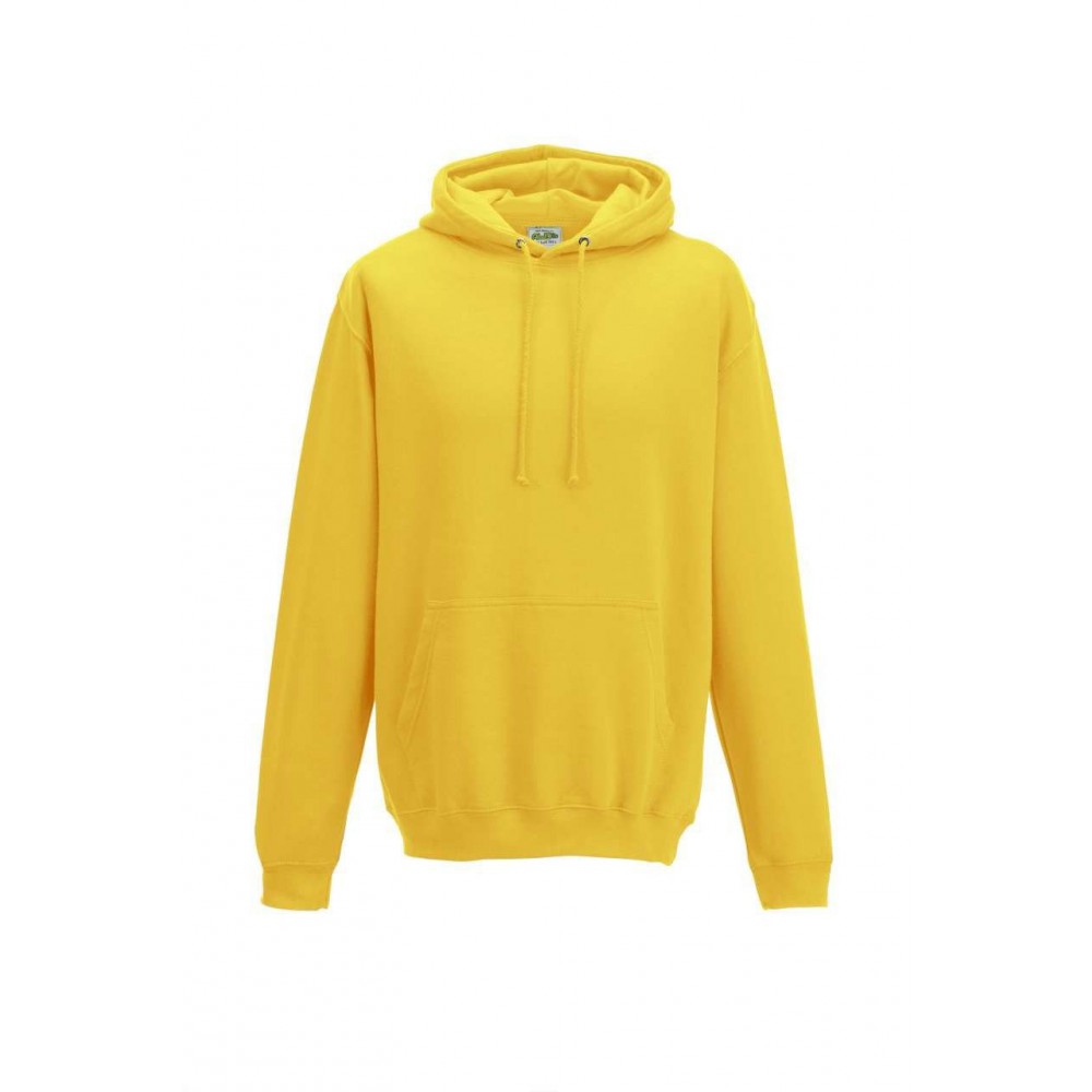 yellow college hoodie