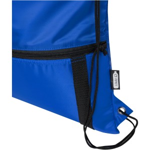 Adventure recycled insulated drawstring bag 9L, Royal blue (Backpacks)