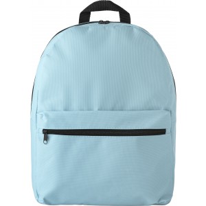 Backpack with front pocket Dave, light blue (Backpacks)