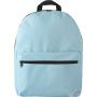 Backpack with front pocket Dave, light blue