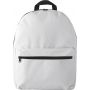 Backpack with front pocket Dave, white
