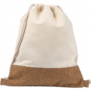 Cotton rucksack Tianna, khaki (Backpacks)