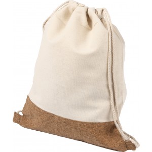 Cotton rucksack Tianna, khaki (Backpacks)