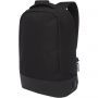 Cover RPET anti-theft backpack, Solid black
