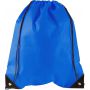 Nonwoven (80 g/m2) drawstring backpack, cobalt blue