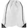 Nonwoven (80 g/m2) drawstring backpack, white