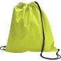 Nonwoven (80 gr/m2) drawstring backpack Nico, lime