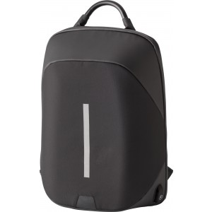 Nylon (1200D) backpack Cleo, black (Backpacks)