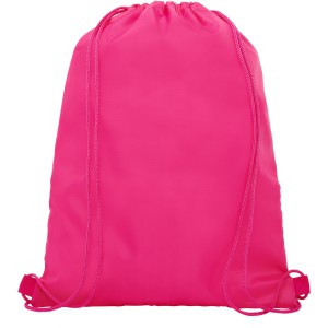 Oriole mesh drawstring backpack, Magenta (Backpacks)