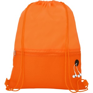 Oriole mesh drawstring backpack, Orange (Backpacks)