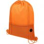 Oriole mesh drawstring backpack, Orange