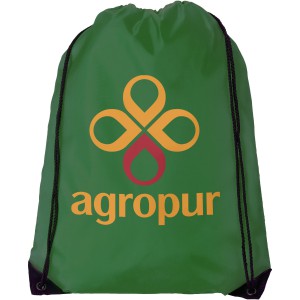 Oriole premium drawstring backpack, Bright green (Backpacks)