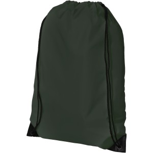 Oriole premium drawstring backpack, Forest green (Backpacks)