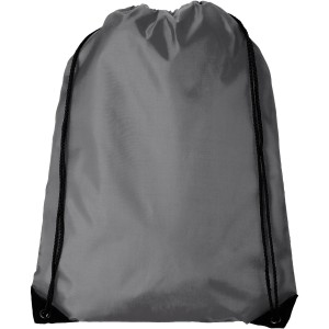 Oriole premium drawstring backpack, Light grey (Backpacks)