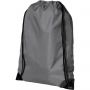 Oriole premium drawstring backpack, Light grey